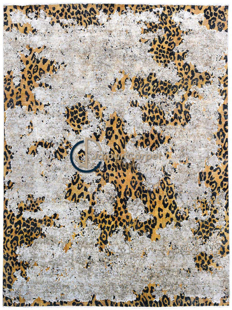 Jungle Majesty: Tiger Skin-Inspired Carpet
