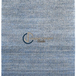 Cerulean Fusion – Handwoven Modern Blue Texture Rug