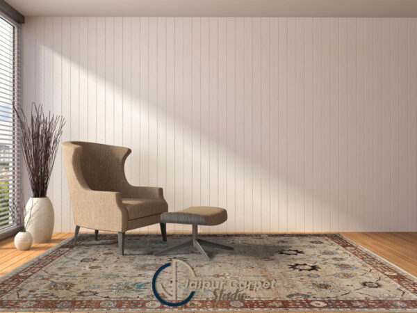 Radiant Meadow Harmony Rug – Persian Elegance - Image 2