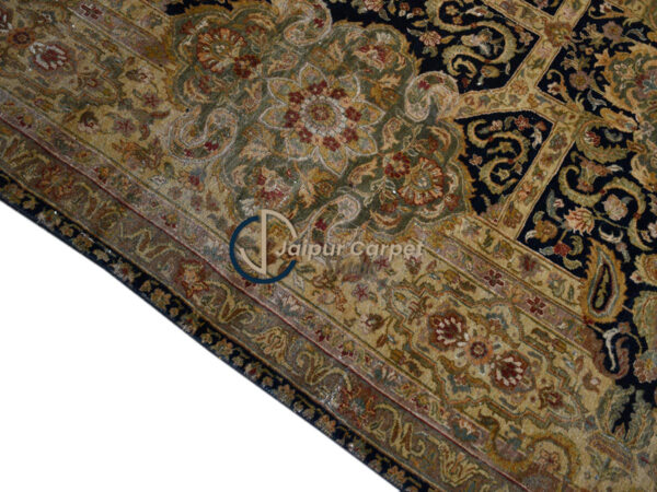 Heritage Bloom – Hand-Knotted Persian Wool Rug with Royal Elegance - Image 6