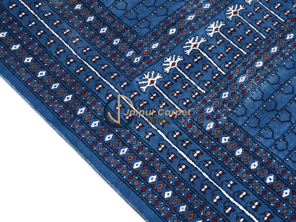 Azure Oasis – Hand-Knotted Tribal Charm - Image 6