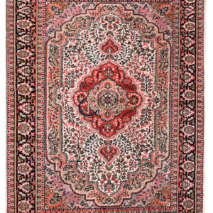 Crimson Heritage – Hand-Knotted Persian Wool Rug