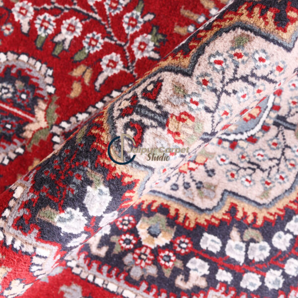 Zahra Elegance – Hand-Knotted Persian Wool Rug - Image 3