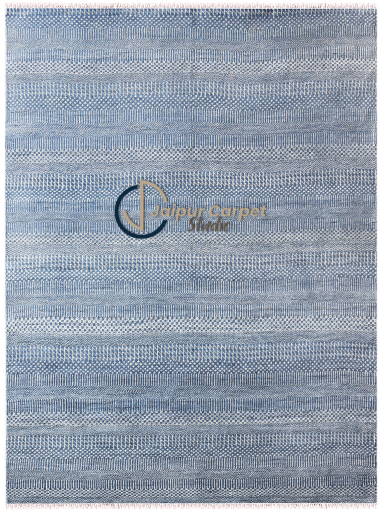 Horizon Rhythm – Premium Quality Handwoven Wool-Silk Rug
