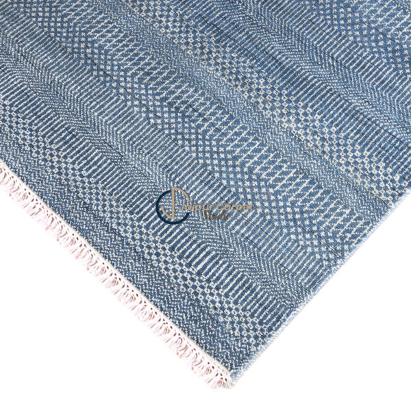 Horizon Rhythm – Premium Quality Handwoven Wool-Silk Rug - Image 6