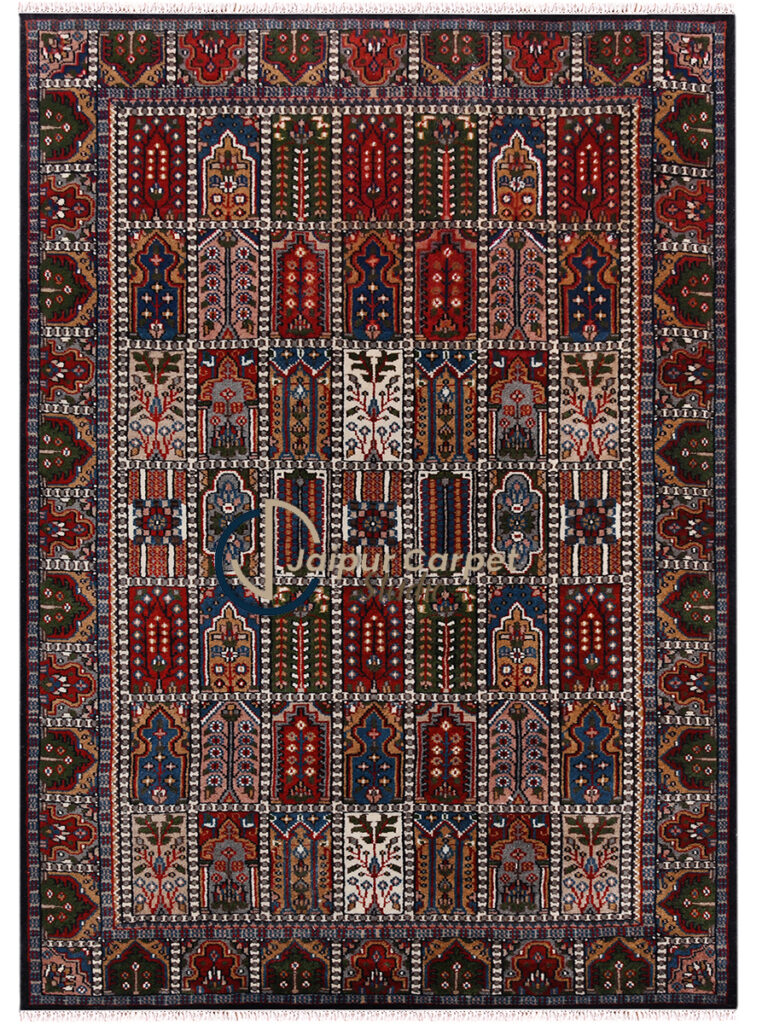 Majestic Tabriz Mosaic – Persian Patchwork Elegance