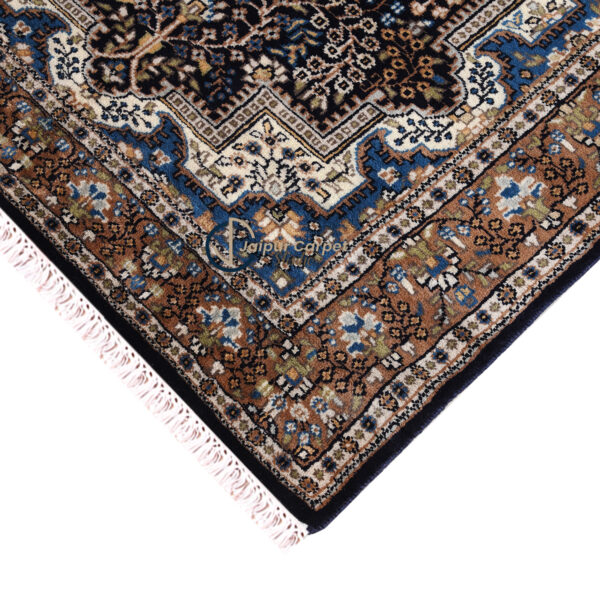 Persian Charm – Hand-Knotted Wool Rug with Royal Irani Heritage - Image 5