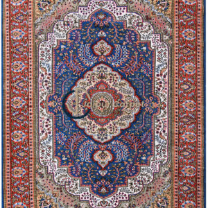 Zarif Elegance – Handwoven Wool Rug with Irani Allure