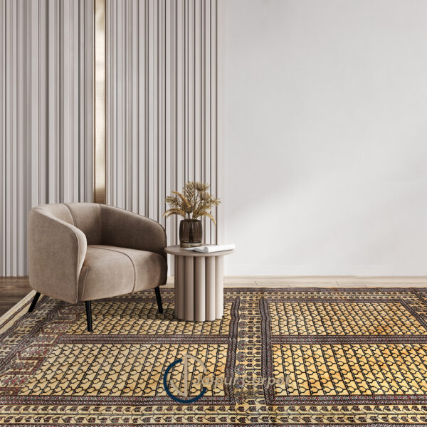 Rustic Kilim Charm – Handwoven Wool Carpet with Heritage Appeal - Image 2