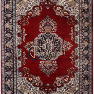 Gulzar-e-Kashmir – Hand-Knotted Wool-Silk Kashmiri Carpet