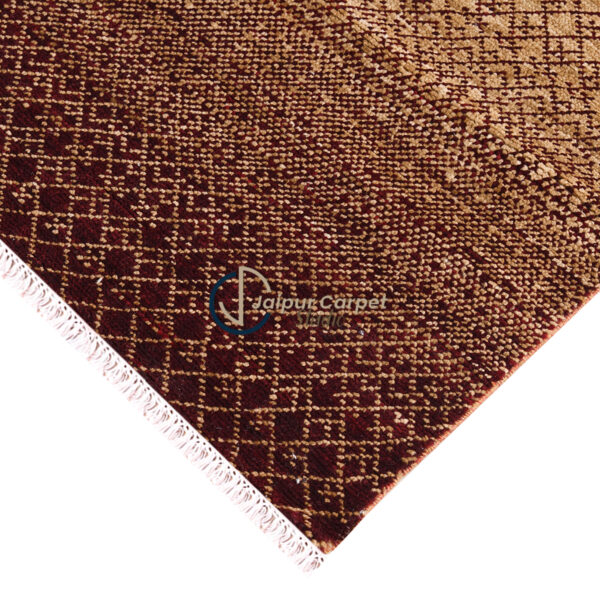 Amber Mirage – Hand-Knotted Pure Wool Rug - Image 5