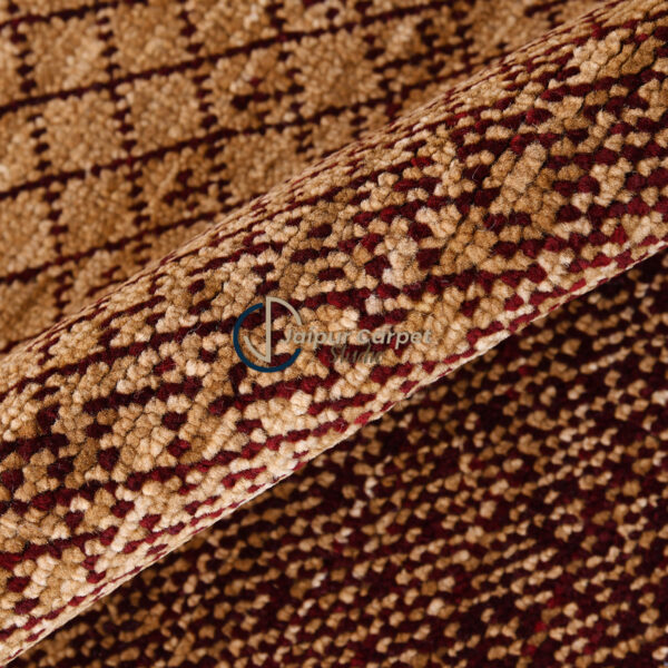 Amber Mirage – Hand-Knotted Pure Wool Rug - Image 4