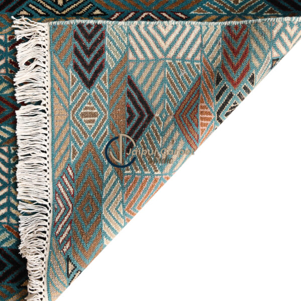 Prismatic Nomad – Hand-Knotted Wool Rug - Image 7