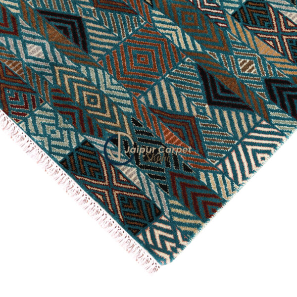 Prismatic Nomad – Hand-Knotted Wool Rug - Image 5