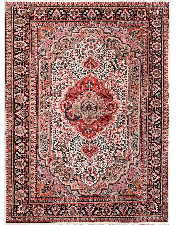 Crimson Heritage – Hand-Knotted Persian Wool Rug