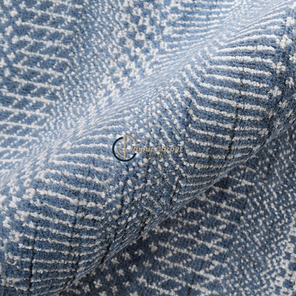Horizon Rhythm – Premium Quality Handwoven Wool-Silk Rug - Image 4