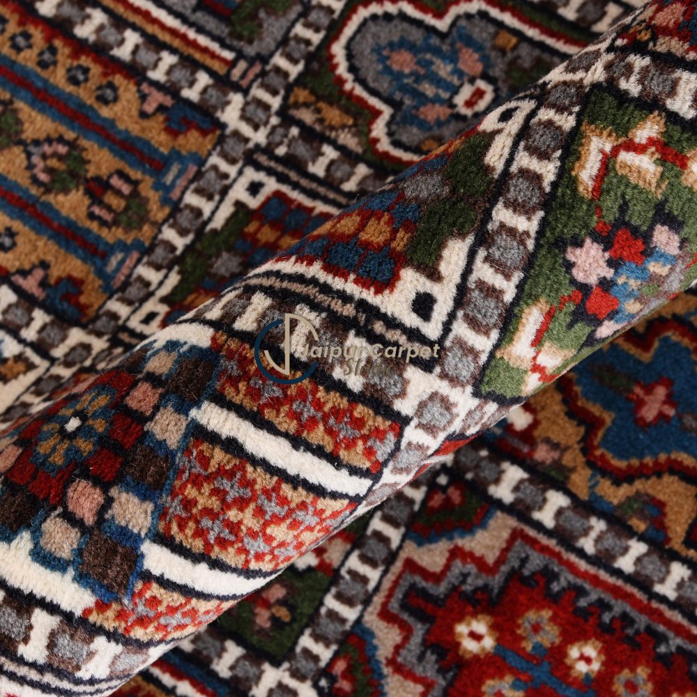 Majestic Tabriz Mosaic – Persian Patchwork Elegance - Image 3