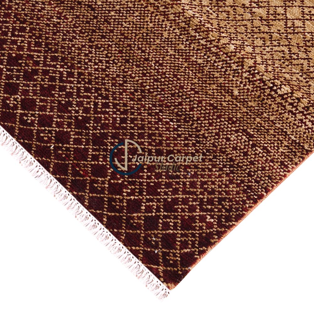 Amber Mirage – Hand-Knotted Pure Wool Rug - Image 5