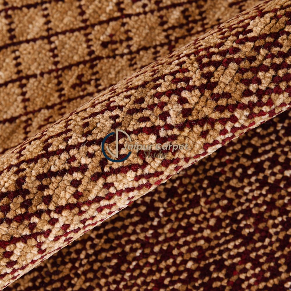 Amber Mirage – Hand-Knotted Pure Wool Rug - Image 4