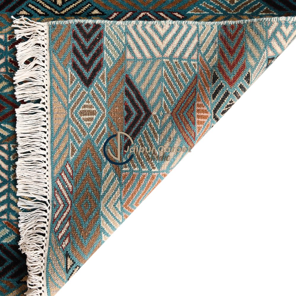 Prismatic Nomad – Hand-Knotted Wool Rug - Image 7