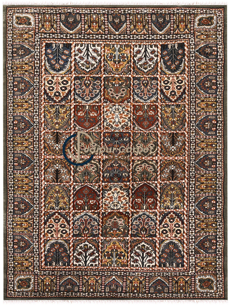 Ruby Nomad – Handwoven Afghan Wool Carpet