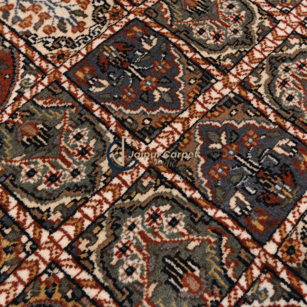 Ruby Nomad – Handwoven Afghan Wool Carpet - Image 3
