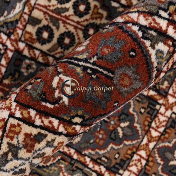 Ruby Nomad – Handwoven Afghan Wool Carpet - Image 4