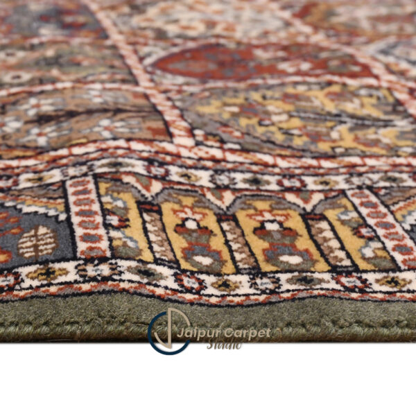 Ruby Nomad – Handwoven Afghan Wool Carpet - Image 6