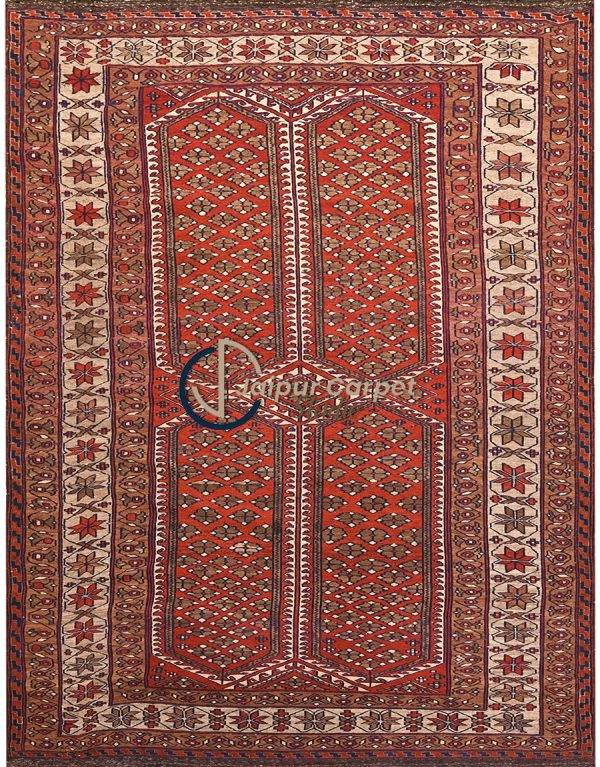Persian Orchard Symphony – Hand-Knotted Wool Masterpiece