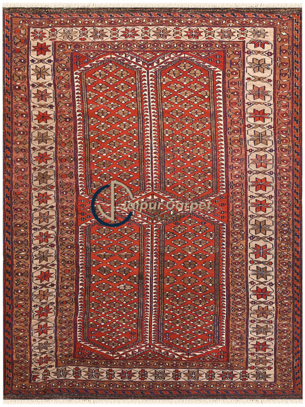 Persian Orchard Symphony – Hand-Knotted Wool Masterpiece