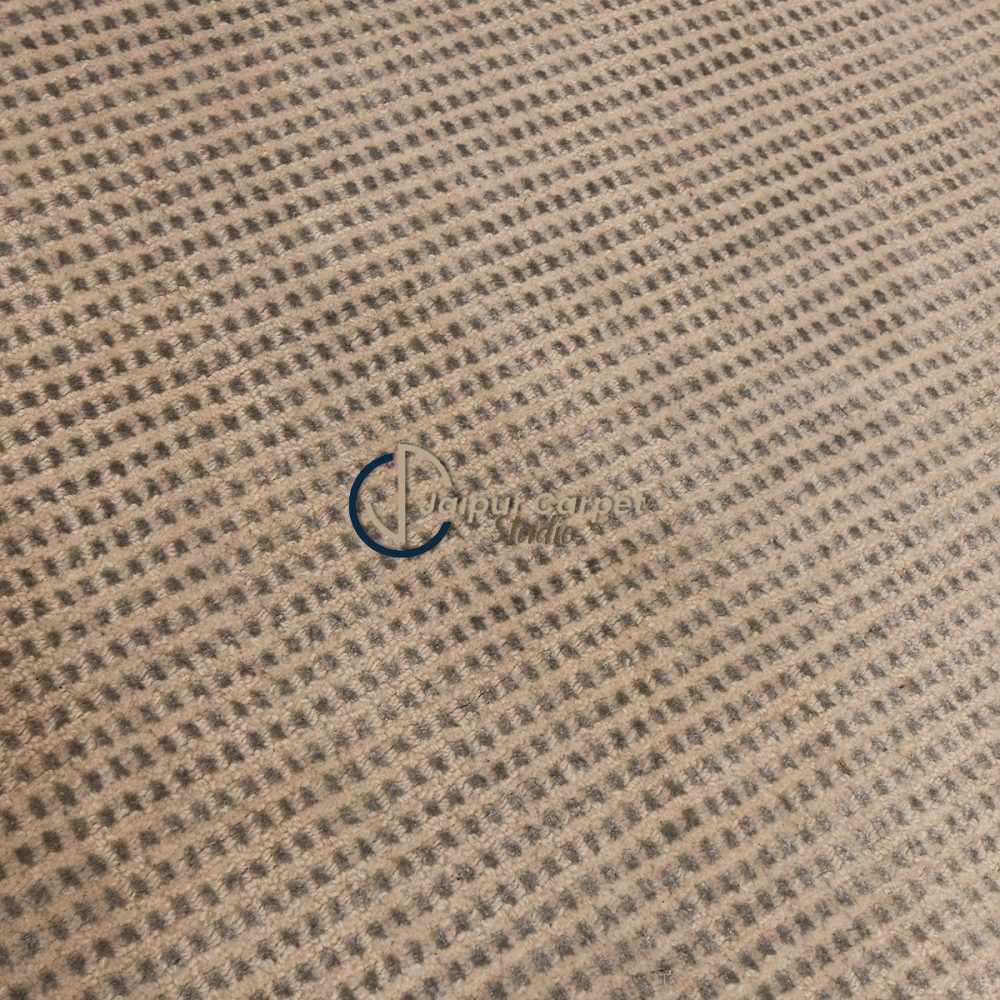 Desert Dunes – Handwoven Wool Carpet with Subtle Elegance - Image 3