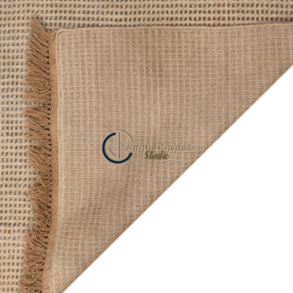 Desert Dunes – Handwoven Wool Carpet with Subtle Elegance - Image 7