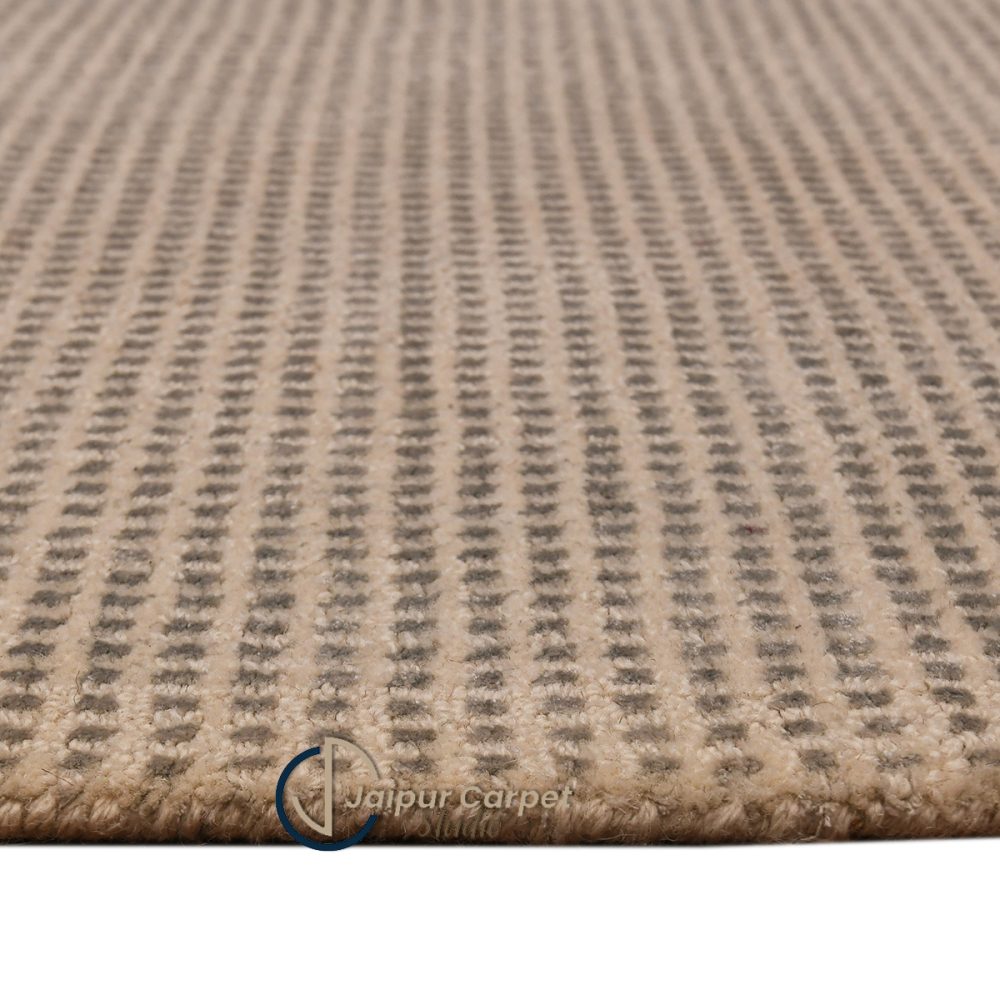 Desert Dunes – Handwoven Wool Carpet with Subtle Elegance - Image 6