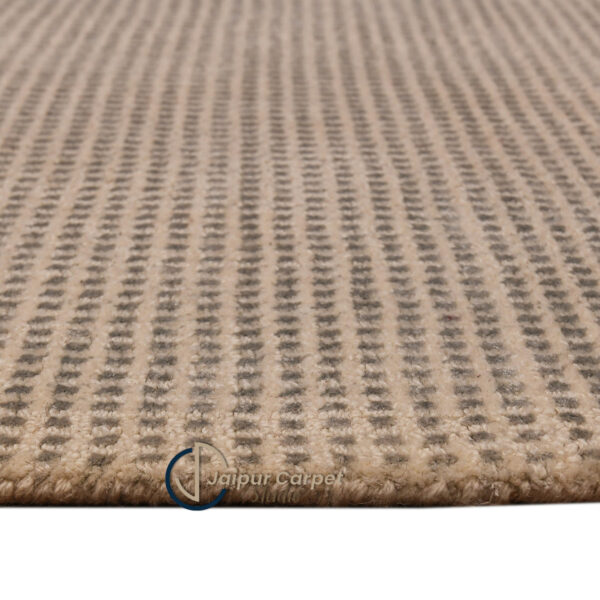 Desert Dunes – Handwoven Wool Carpet with Subtle Elegance - Image 6