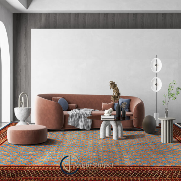 Mystic Atlas – Hand-Knotted Moroccan Wool Rug - Image 2