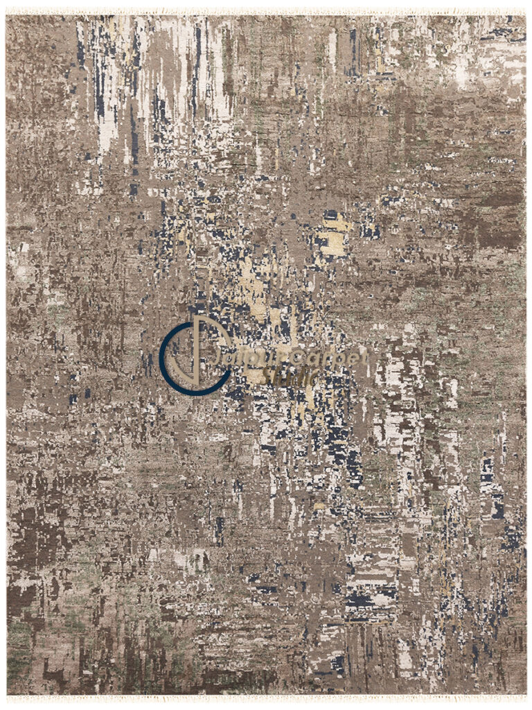 Desert Mirage – Abstract Wool Handwoven Rug