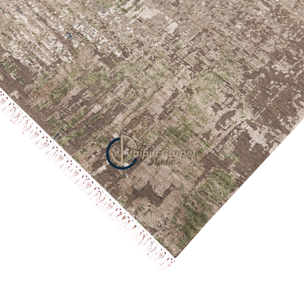 Desert Mirage – Abstract Wool Handwoven Rug - Image 5