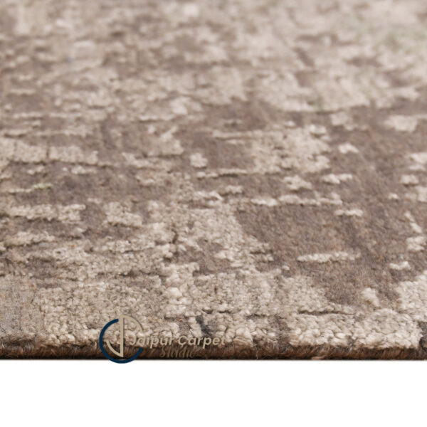 Desert Mirage – Abstract Wool Handwoven Rug - Image 6