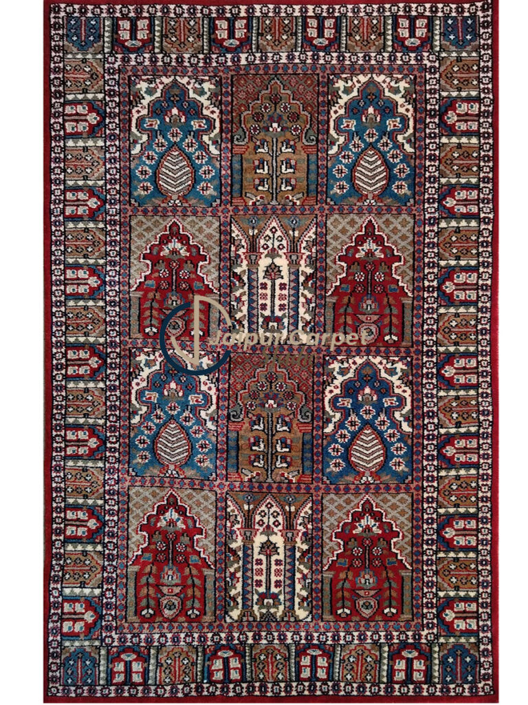 Heritage Mosaic – Hand-Knotted Persian Wool Rug