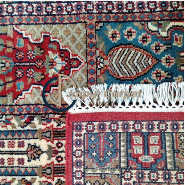 Heritage Mosaic – Hand-Knotted Persian Wool Rug - Image 5