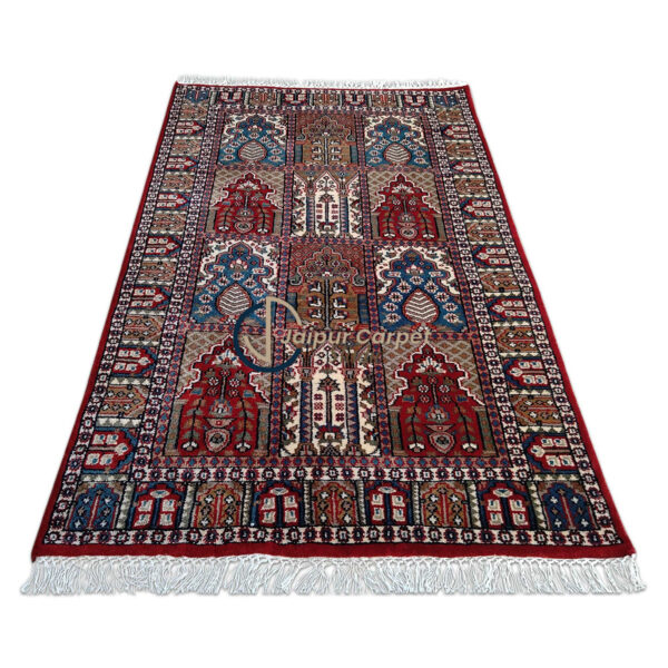 Heritage Mosaic – Hand-Knotted Persian Wool Rug - Image 2