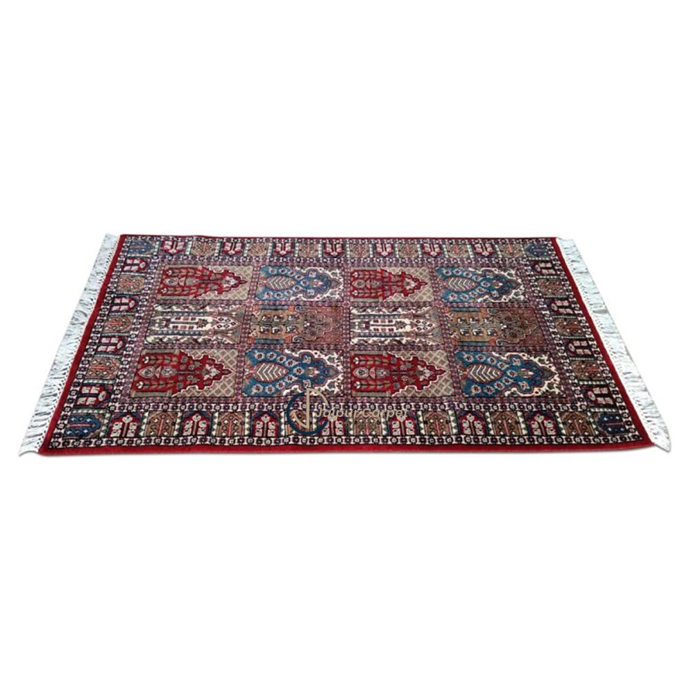 Heritage Mosaic – Hand-Knotted Persian Wool Rug - Image 3