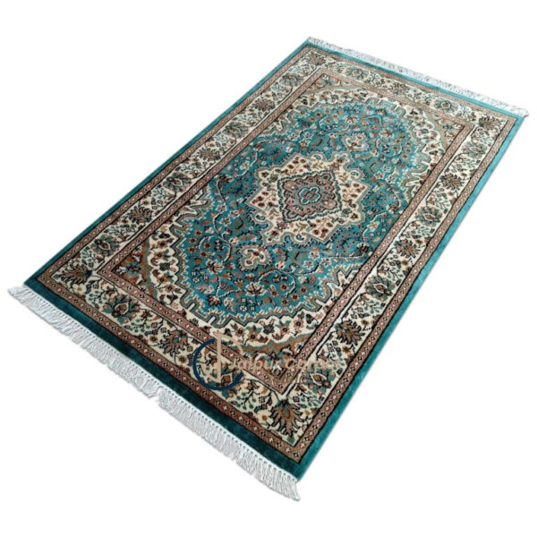 Teal Majesty – Royal Persian Heritage Carpet - Image 3