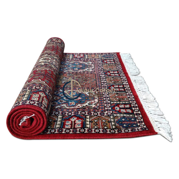 Heritage Mosaic – Hand-Knotted Persian Wool Rug - Image 4