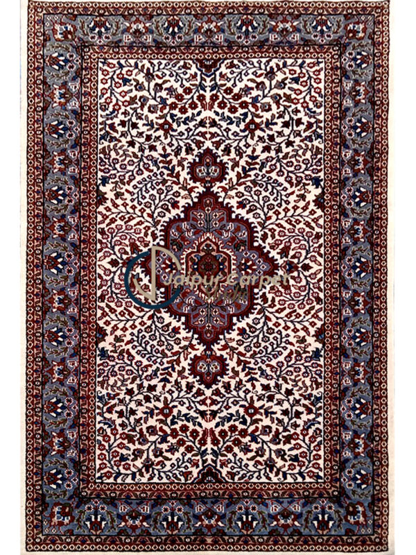 Frosted Cascade – Handwoven Kashmiri Elegance