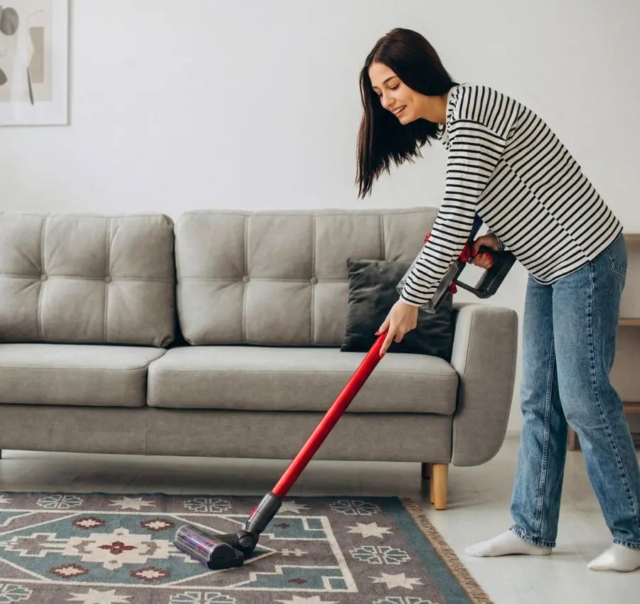 how to clean a wool rug