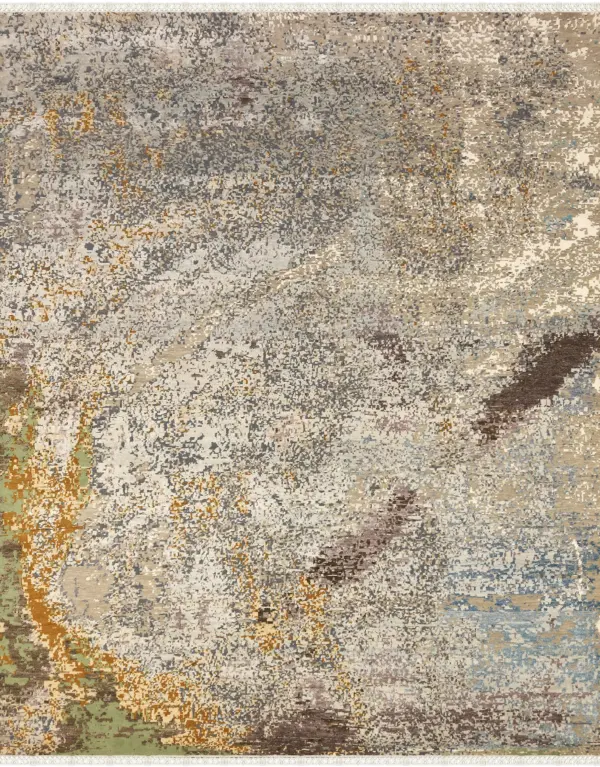 Agaaz Silver Mirage Hand Knotted Rug