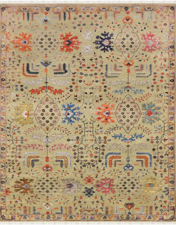 Imperial Flora Hand Knotted Rug