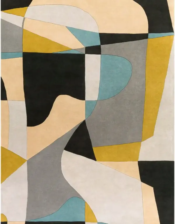 Blush Canyon Sculpted Hand Tufted Rug